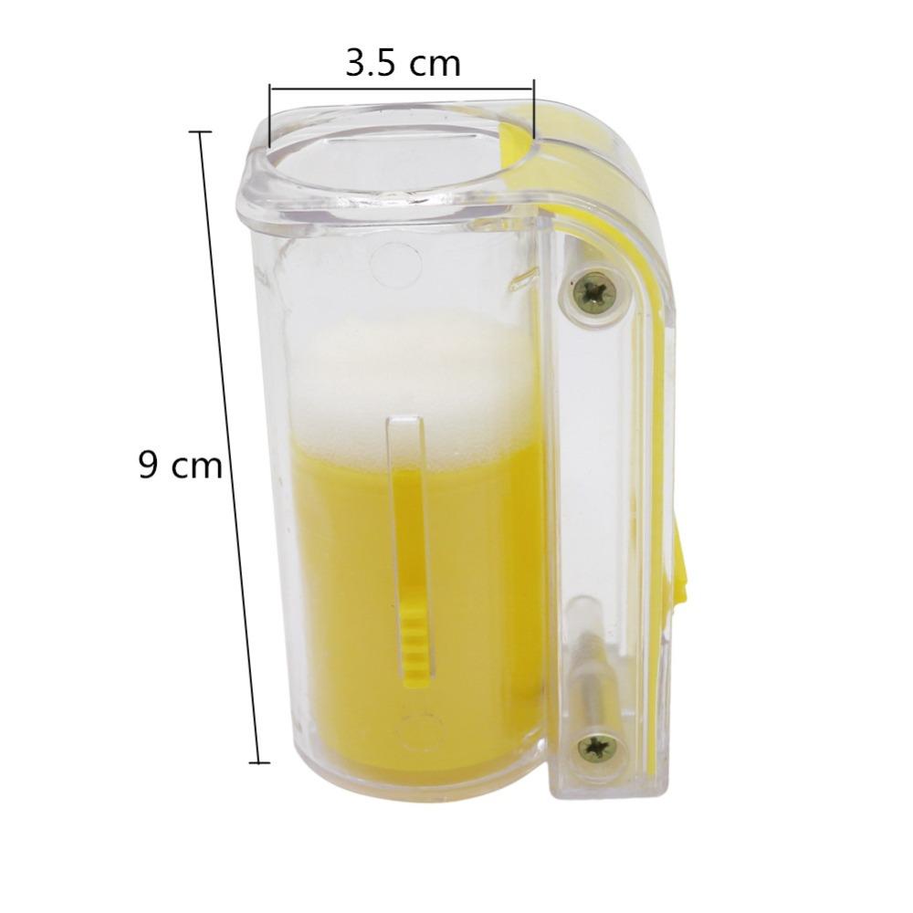 1 buc. Regina albinelor de marcare prindere din plastic cu o singură mână marker sticla piston instrument pentru apicultor de pluș apicultor de grădină.