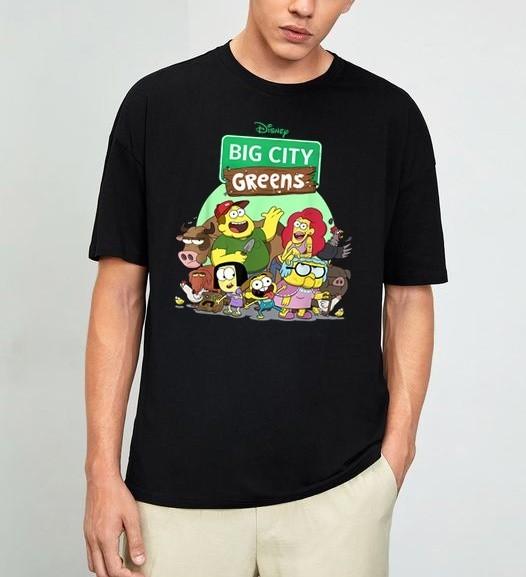 Disney Big City Greens Family Group T-Shirt S-3XL S разноцветный