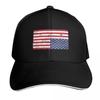 American Flag Distress Upside Down United States USA Baseball Cap Fishing Hat Luxury Unisex Cap Sunhat Women Unisexs