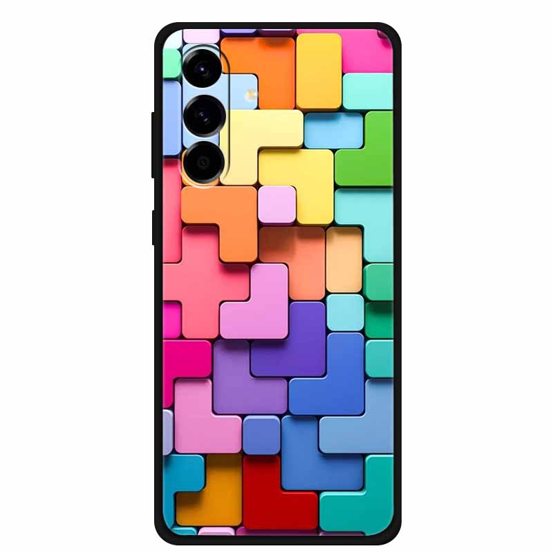 For Samsung Galaxy A56 Case Luxury Wolf Lion TPU Silicone Soft Back Cover for Samsung Galaxy A36 A26 5G Shockproof Bag Printed