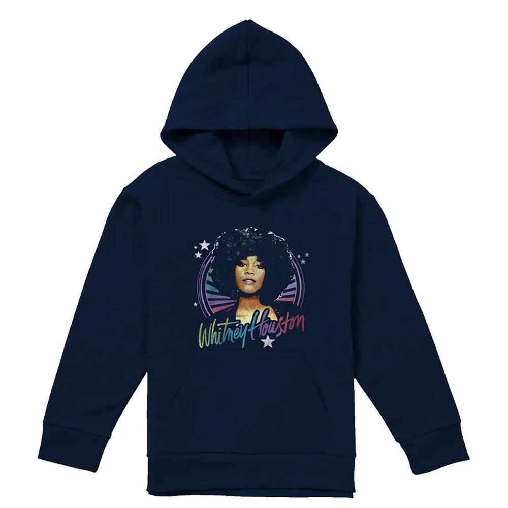 Whitney Houston Childrens/Kids Whitney Burst Pullover Hoodie