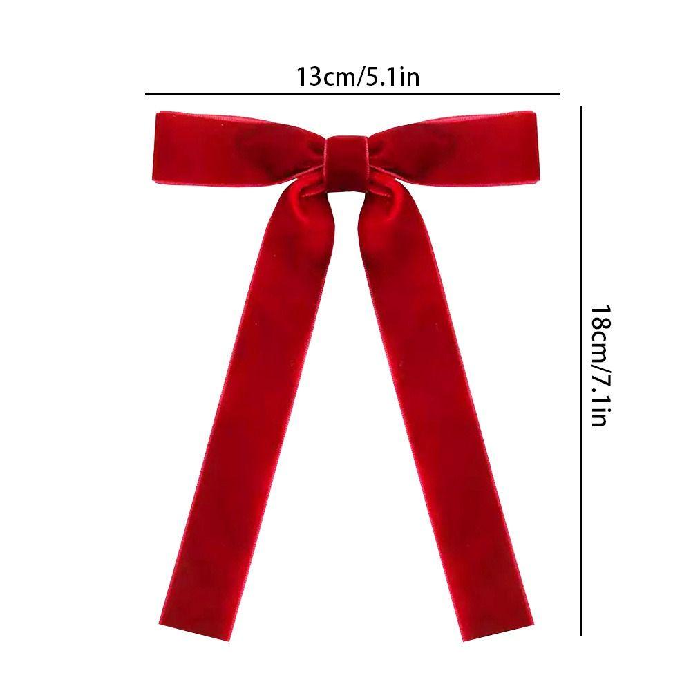12/24 Pcs/set Velvet Velvet Ribbon Bow Red Wreath Bow New Christmas Tree Decoration  Christmas Gift