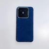 Velvet Snake Pattern Magnetic Protective Phone Case for 15 Pro - Drop-Proof, Full Coverage