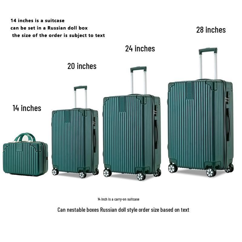 

Винтажный чемодан цвета милитари с бесшумными колесами – Унисекс 20-дюймовый вместительный чемодан на колесиках 20-inch Carry-on