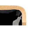 Plateau avec compartiments - Gift Decor - MALI-991 B - Noir - 31x3x31 cm - Lot de 6 - Vaisselle de service