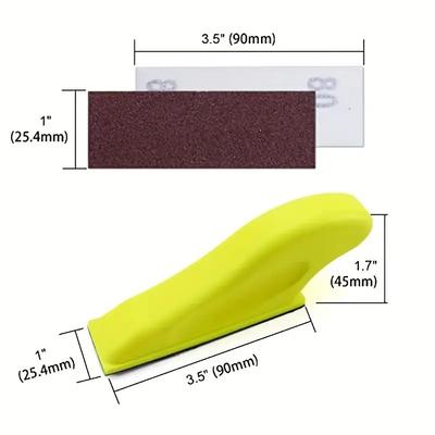 121-teiliges Mikro-Schleifwerkzeug-Set - Perfekt für Kunsthandwerk, Holzpolieren und - Beinhaltet Mini-Handschleifer und 120 Blatt Schleifpapier