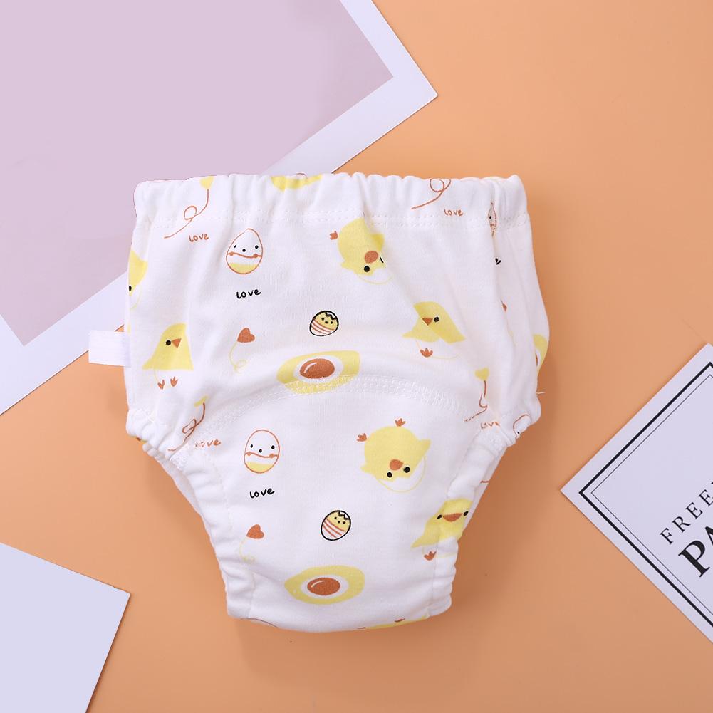 Baby Cotton Training Pants Panties Cloth Diapers Reusable Toolder Nappies Diaper Baby Underwear