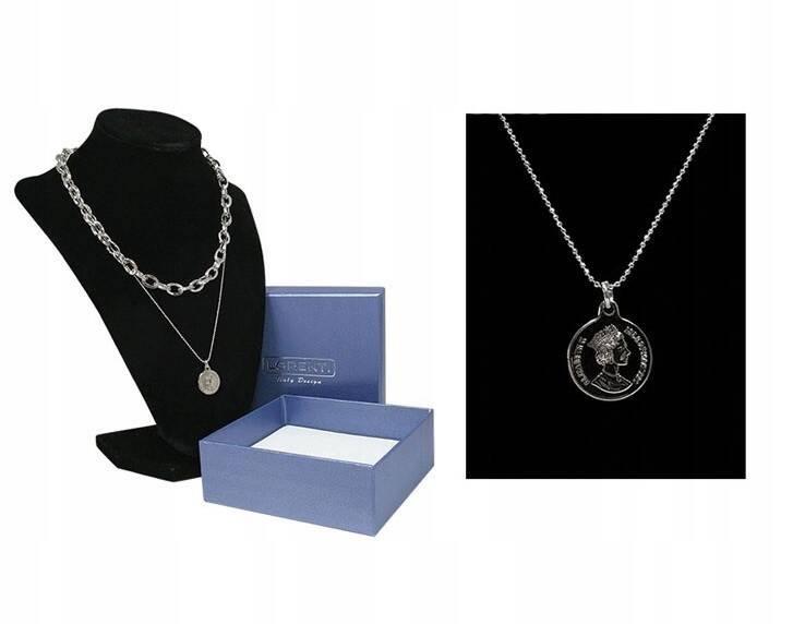 Silver-plated women's necklace - Lorenti