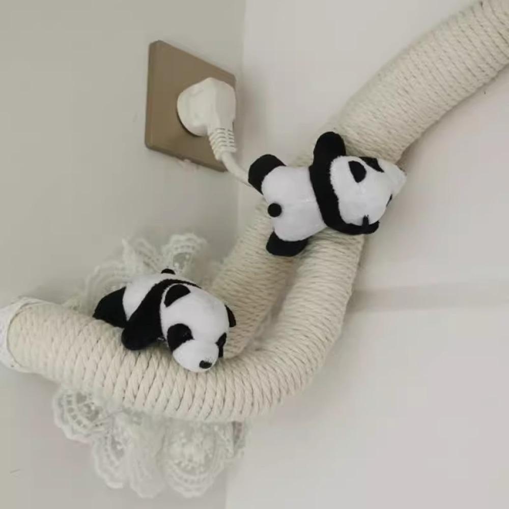 Cartoon Cotton Rope Pipe Cover Duck/Panda Heating System Decoration  Bedroom