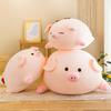 Creative New Balloon Pig Plush Toy Soft Pig Lying Large Throw Pillow Cure Piglet Doll Home Lying Pillow