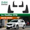 4PCS Car Mud Flaps Splash Guards Mudguards Car Mud Flaps Compatible with Cadillac XT6 2018 2019 2020 2021 2022 2023