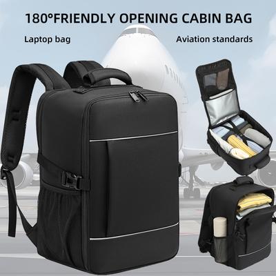 Travel Backpacks 40X20X25 Ryanair Cabin Bag Unisex Carry-On Suitcase.15.6-Inch Laptop Backpack For School,Night Reflective Strip