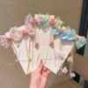 Princess Style Tassel Ribbon Bow Hair Clip for Girls - Chinese-Inspired Headwear with Forehead Chain