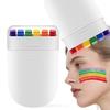 1Pc 6 Color Rainbow Face Color DIY Graffiti Body Paint Pen World Cup Halloween Party Football Oil Paint