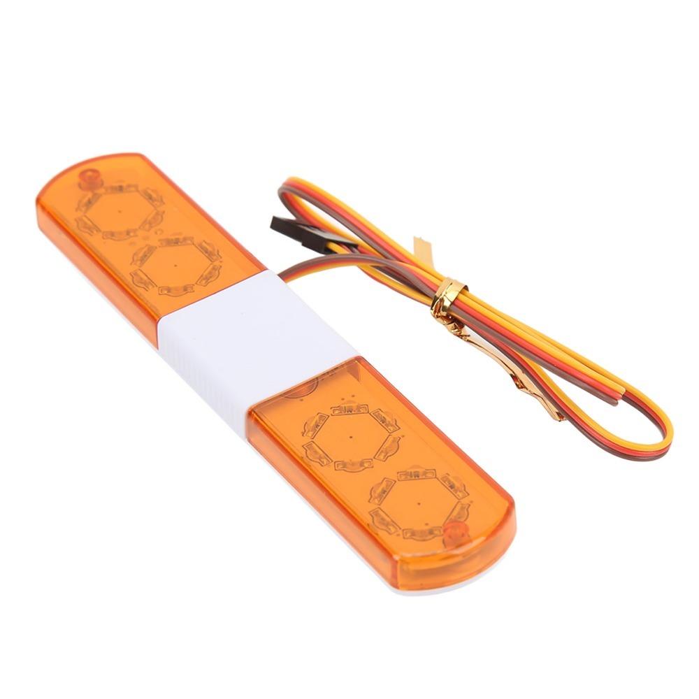 115mm Alarming Light Nine Flashing Modes Light Bar Lamp Durable Alarming Flash Lamp  RC Car