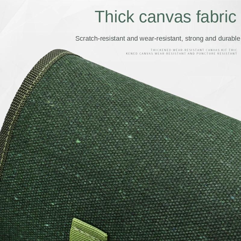 Canvas Electrician's Tool Bag Canvas Thickened Large Multi-function Repair Wear-resistant Labor Insurance Oxford Bag Tool Bag
