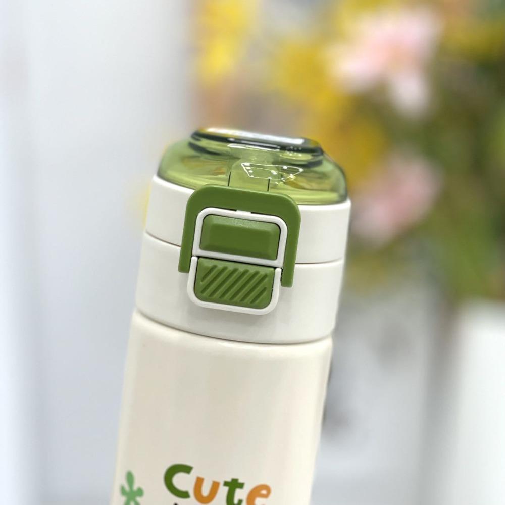 400/500ml Children's Insulated Bottle Stainless Steel Cartoon Pattern Drinking Cup Leak-Proof Water Bottles