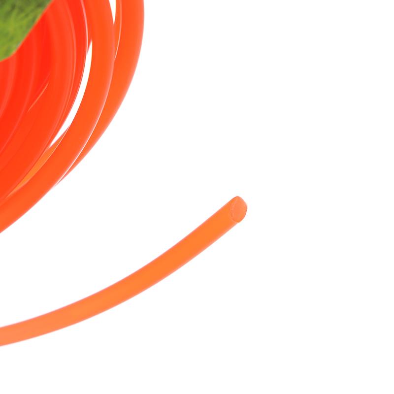 1Pc 15M*2.4Mm/2.7Mm/3Mm Mowing Nylon Grass Trimmer Rope Brush Cutter Line