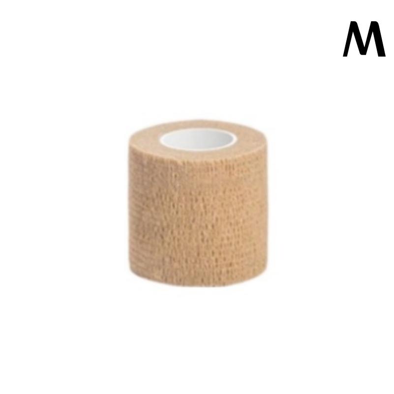 1/5/10 Rolls Medical Adhesive Bandage Elastic Breathable Sports Self Adhesive Tape Beige Wrap Finger Tape For Wrist Ankle