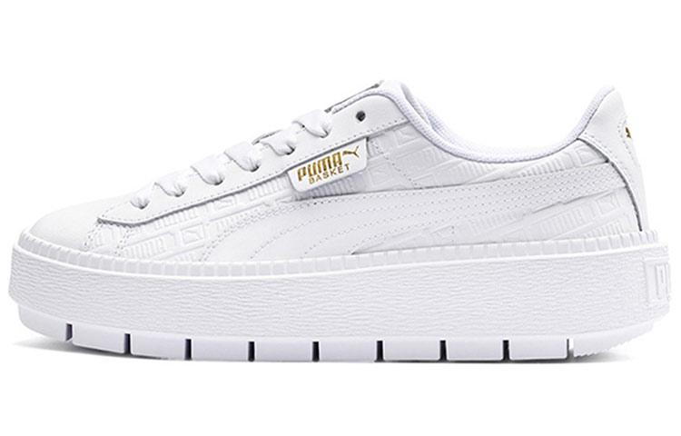 PUMA Platform Trace Triple White Women s 369925-01 40