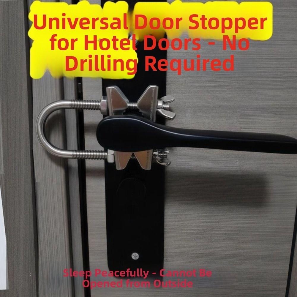 Adjustable Anti-theft Door Lock Anti-pry Hotel Door Lock Durable Toddler Proof Locks Travel Use