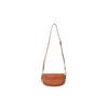 Coach Harley 23 Solid Color Flap Hardware Buckle Closure Leather Saddle Bag Women Handbags Brown CM702-B4BAR
