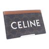 CELINE  10B702CLY.04LU Card Case Brown leather Women