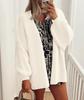 2025 Women's Oversized Knit Cardigan with Long Lantern Sleeves