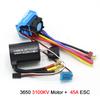 Waterproof 3650/3100KV / 3900KV / 4300KV / 5200KV Brushless Motor & 45A 60A 80A 120A ESC Combo Set for 1:10 RC Car RC Boat Part