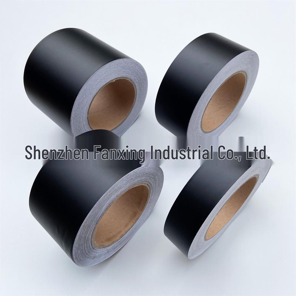 Cross-border 3D Matte Gloss Black Carbon Fiber Car Wrap Film - Available In 3/5/7/10CM for Electric Cars