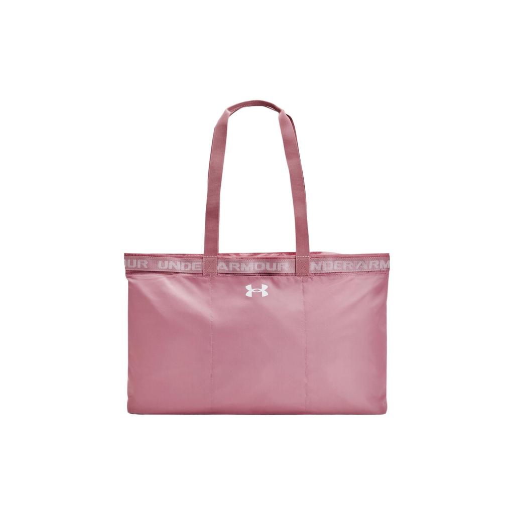 New Under Armour Polyester Tote Bag, Shopping Bag, Shoulder Bag, Handbag Regular Women's Pink & White 1369214-697