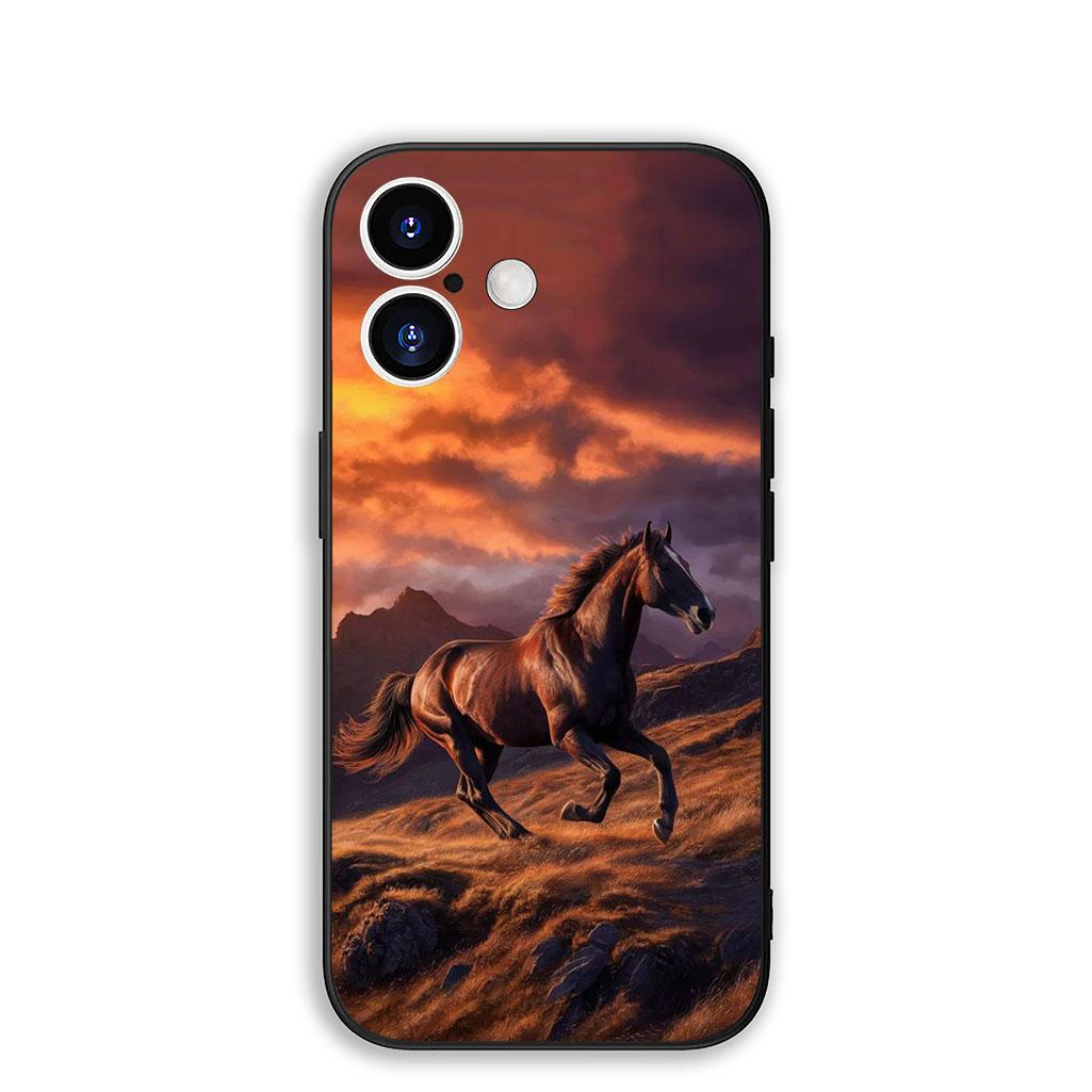 

Cover for Motorola Moto Edge 70 60 Fusion NEO Pro G Stylus G56 G96 G52 G04 G05 Protective Phone Case Running Wild And Free Horse Motorola Edge 60 Pro