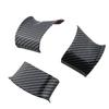 For Volkswagen VW Golf 4 Golf MK4 Golf4 1997 - 2003 Steering Wheel Trim Sticker 3Pcs/set Decorative Cover Interior Accessories