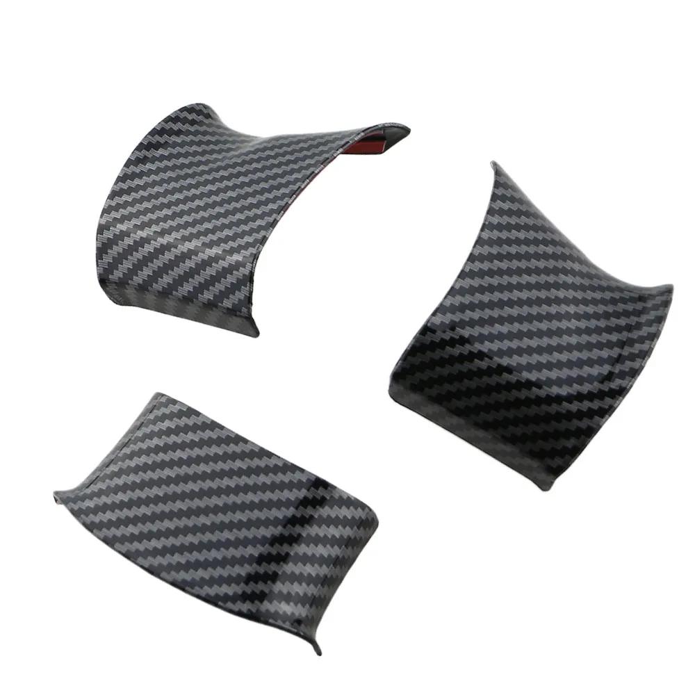 For Volkswagen VW Golf 4 Golf MK4 Golf4 1997 - 2003 Steering Wheel Trim Sticker 3Pcs/set Decorative Cover Interior Accessories