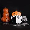 Halloween Creative 3D Cartoon Cell Phone Purses Pumpkin Ghost Design Cute Shoulder Bag Personalized Candy Color Crossbody Bags CLE
