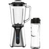 Blender - JOCCA - 350 W - 1 L Glass Jar - 600 Ml Bottle - Black