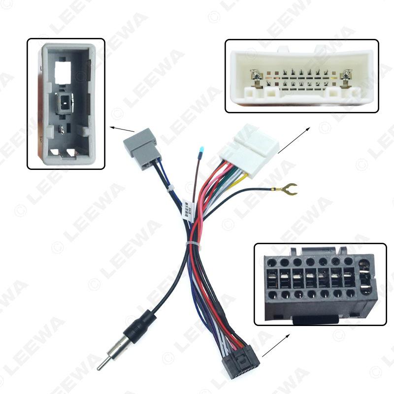 16P Power Connector Wire for Nissan Speaker & HY Series Audio Modification
