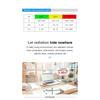 Handheld Portable Electromagnetic Radiation Detector Household Laboratory Hospital Multi-function Temperature Humidity Tester Digital Color Display Ra