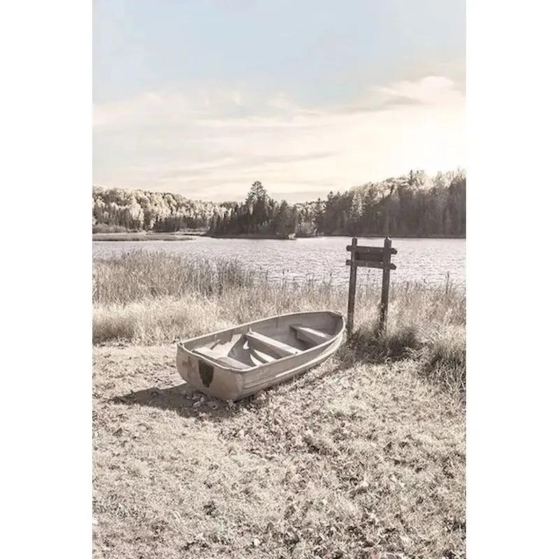 GATYZTORY Oil Picture By Numbers Nature Landscape Drawing Canvas Wall Art Oil  By Numbers Home Decor Gift