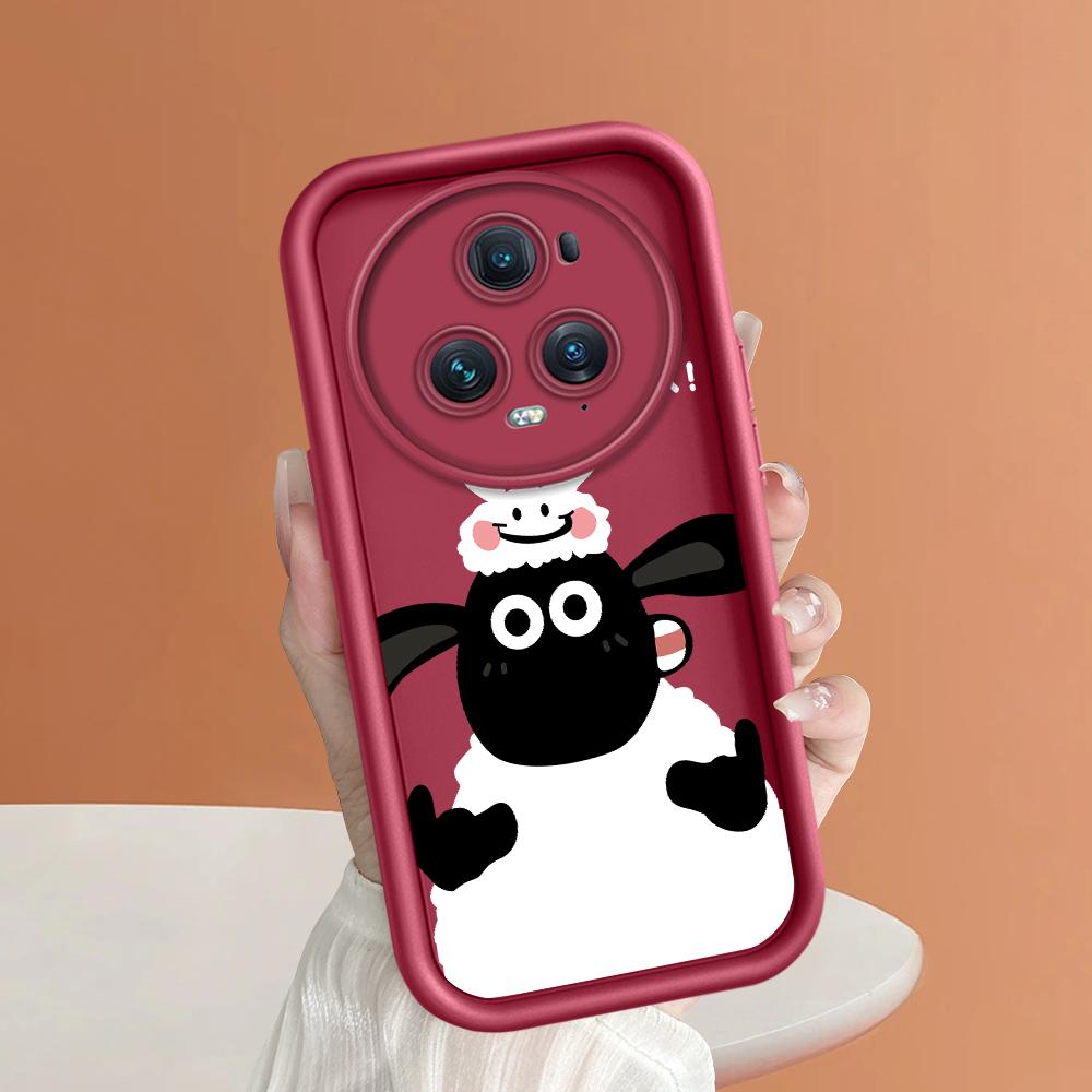 Miękki silikonowy kwadratowy wzór drabiny drukowany na telefonie obudowa pełna osłona aparatu odporna na wstrząsy gumowa obudowa ochronna dla Huawei Honor