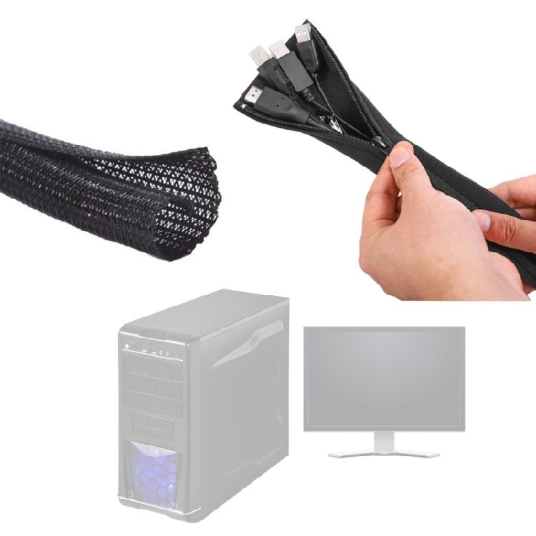 Ärmel mit Reißverschluss Benutzerfreundliche Kabelführungslösung Praktische Kabelabdeckung