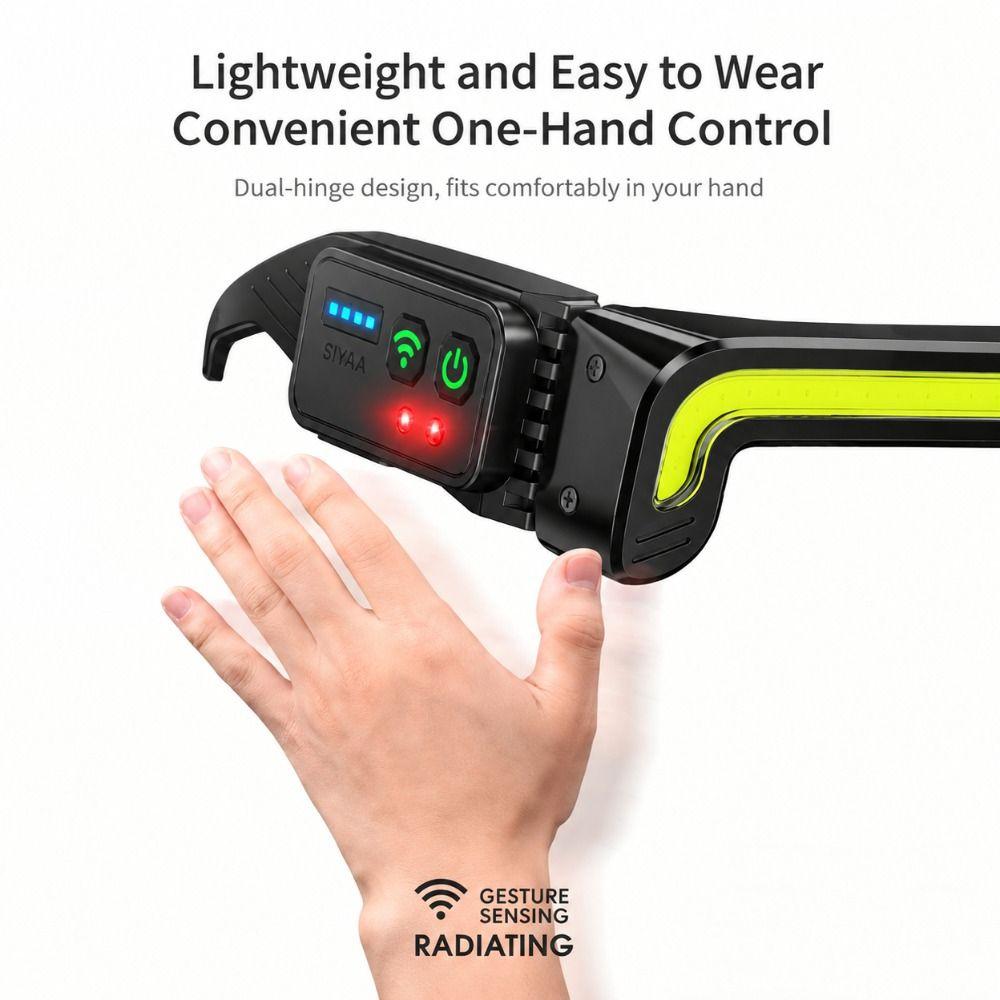 Rechargeable Work Lamp TYPE-C Headlight Glasses Light New Head Lamp Auto Maintenance
