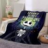 1pc Skull Beauty Split Soft Throw Blanket Flannel All Season Light Weight Living Room/Bedroom Warm Blanket. M7290137