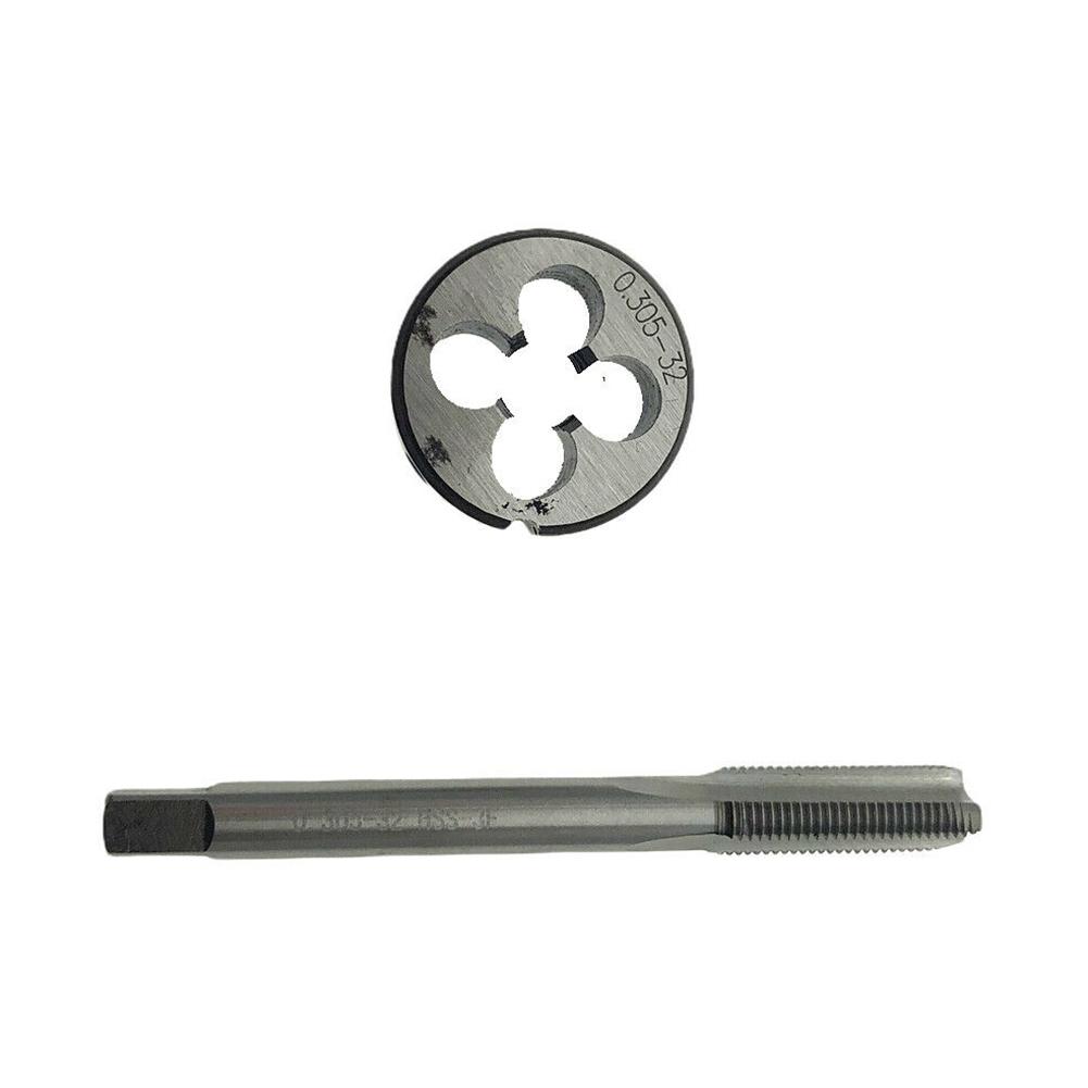 3 Flutes Tap Die Set 0.305-32 (.305x32) 72 Mm Length Accessories HSS