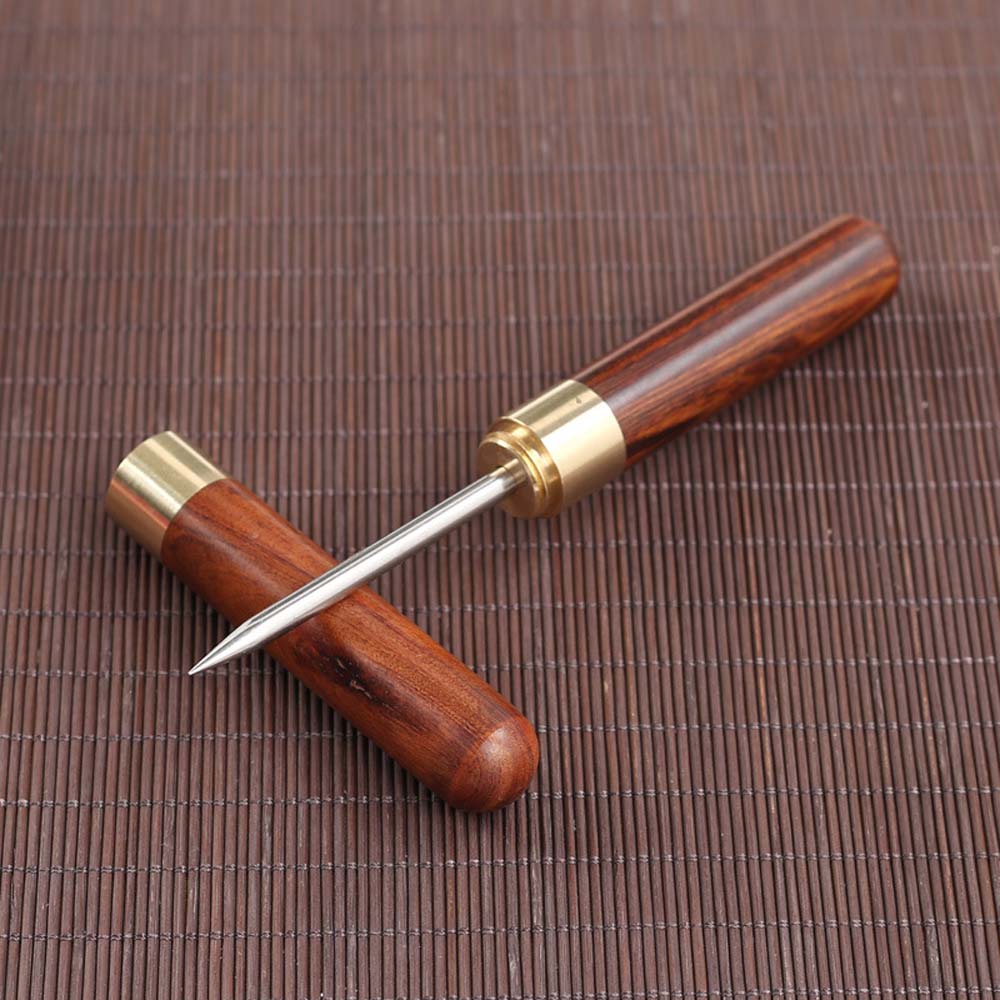 Professional Puerh Sandalwood Wood Handle Tea Tools Tea Cutter Tea Needle Teaware
