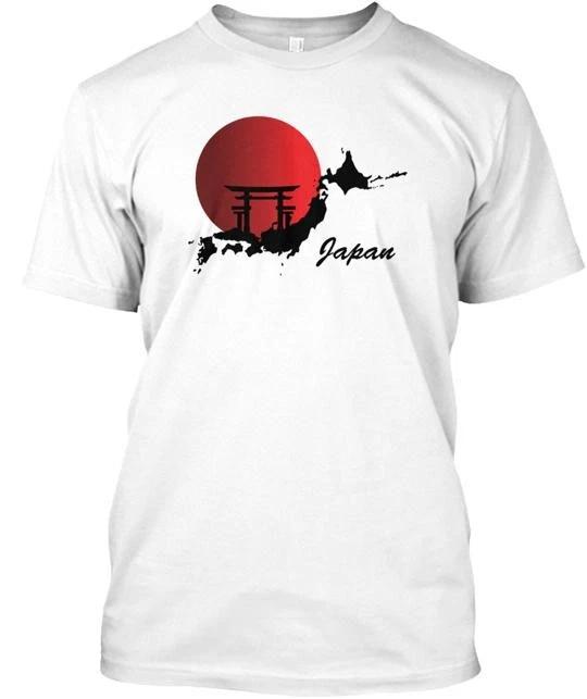 Japan Rising Sun Torii Gate Mount Fuji T-Shirt Made in the USA Size S to 5XL XL