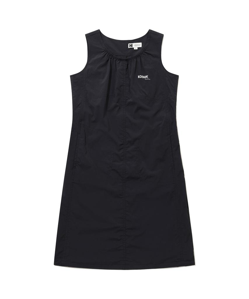 Kodak Round Sleeveless Dress Black
