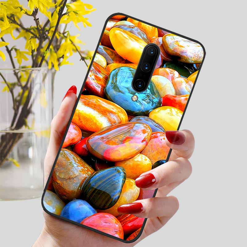 Phone Cover For Oneplus 7 Pro Case Lovely Printed TPU Silicon Soft Capa On for One Plus 7 7T Pro Oneplus7 7Pro Protection Covers