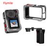 Flymile Action 5 Cage Metal Protective Case for DJI Osmo Action 5 Pro Accessories Expansion Mounts Frame With Buttons