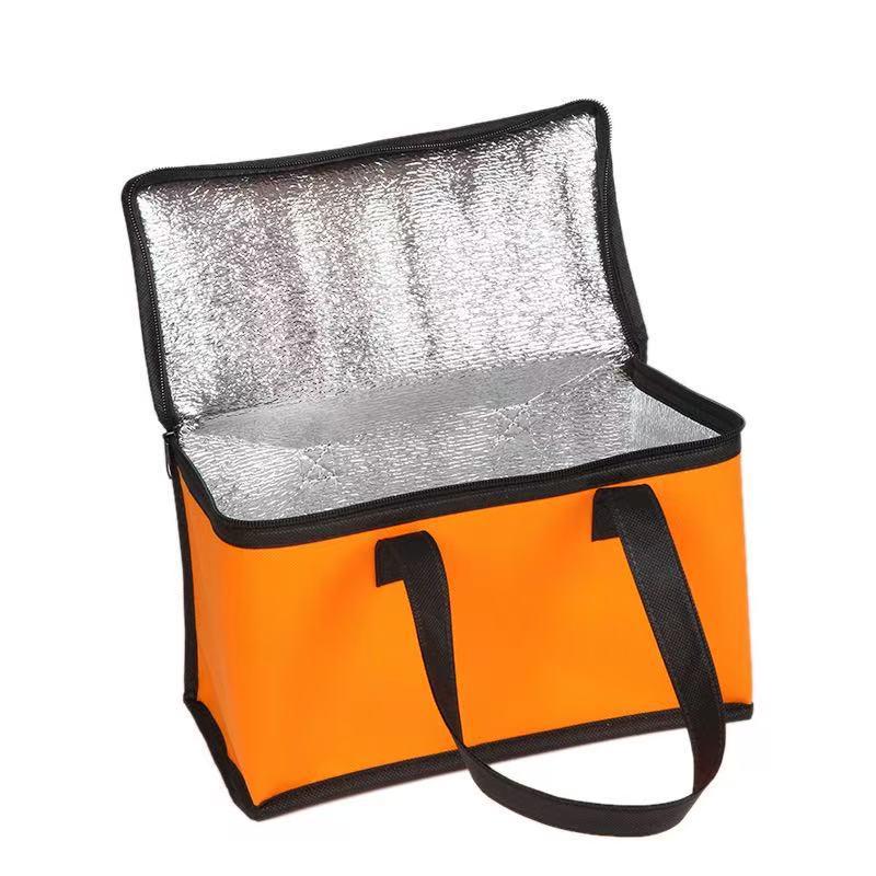 Portable Insulated Picnic Bag - Foldable Outdoor Lunch Box for Drinks & Snacks